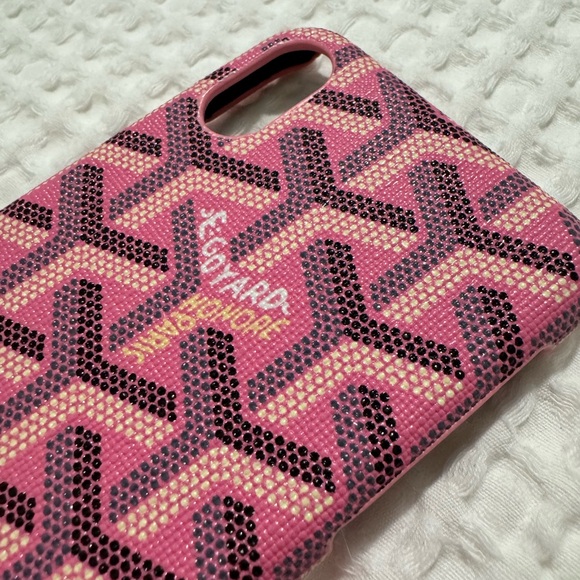 Goyard Iphone XR Pink Phone Case - Picture 2 of 4